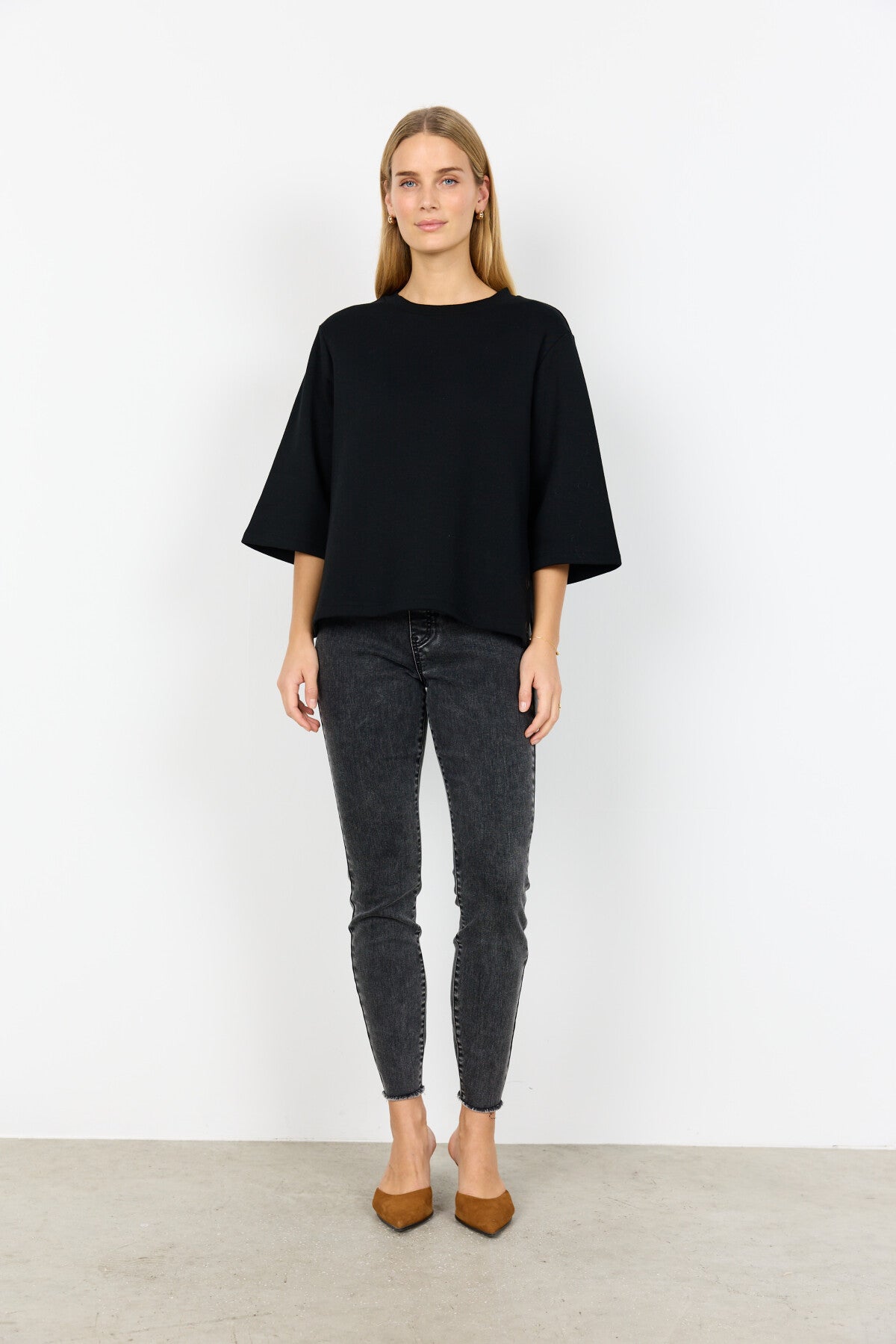 SC-ANGELIN 5 Bluse Schwarz