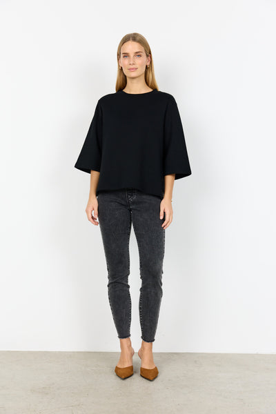 SC-ANGELIN 5 Bluse Schwarz