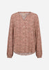 SC-SELIA 2 Bluse Rostrote