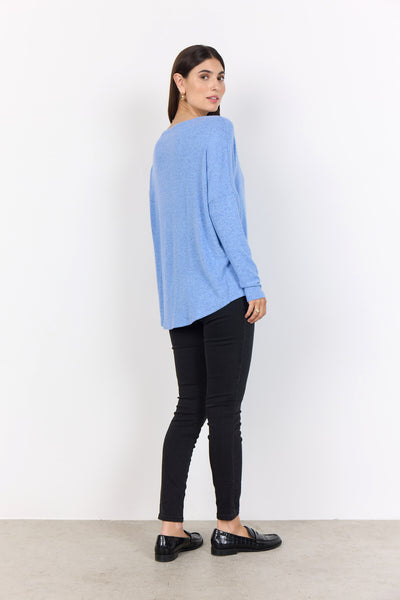 SC-BIARA 1 Bluse Hellblau