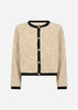SC-BESSIE 7 Cardigan Creme