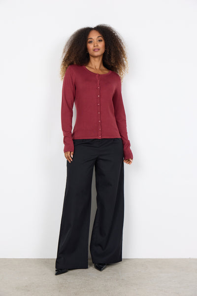 SC-DOLLIE 446 Cardigan Rubinrot