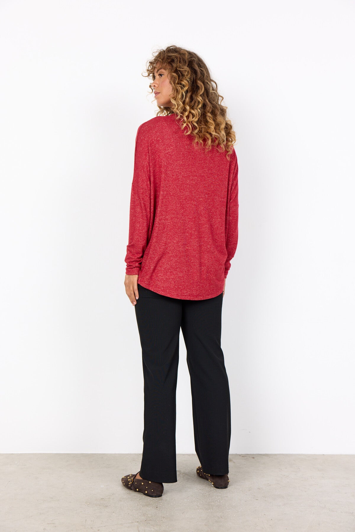 SC-BIARA 90 Bluse Dunkelrot