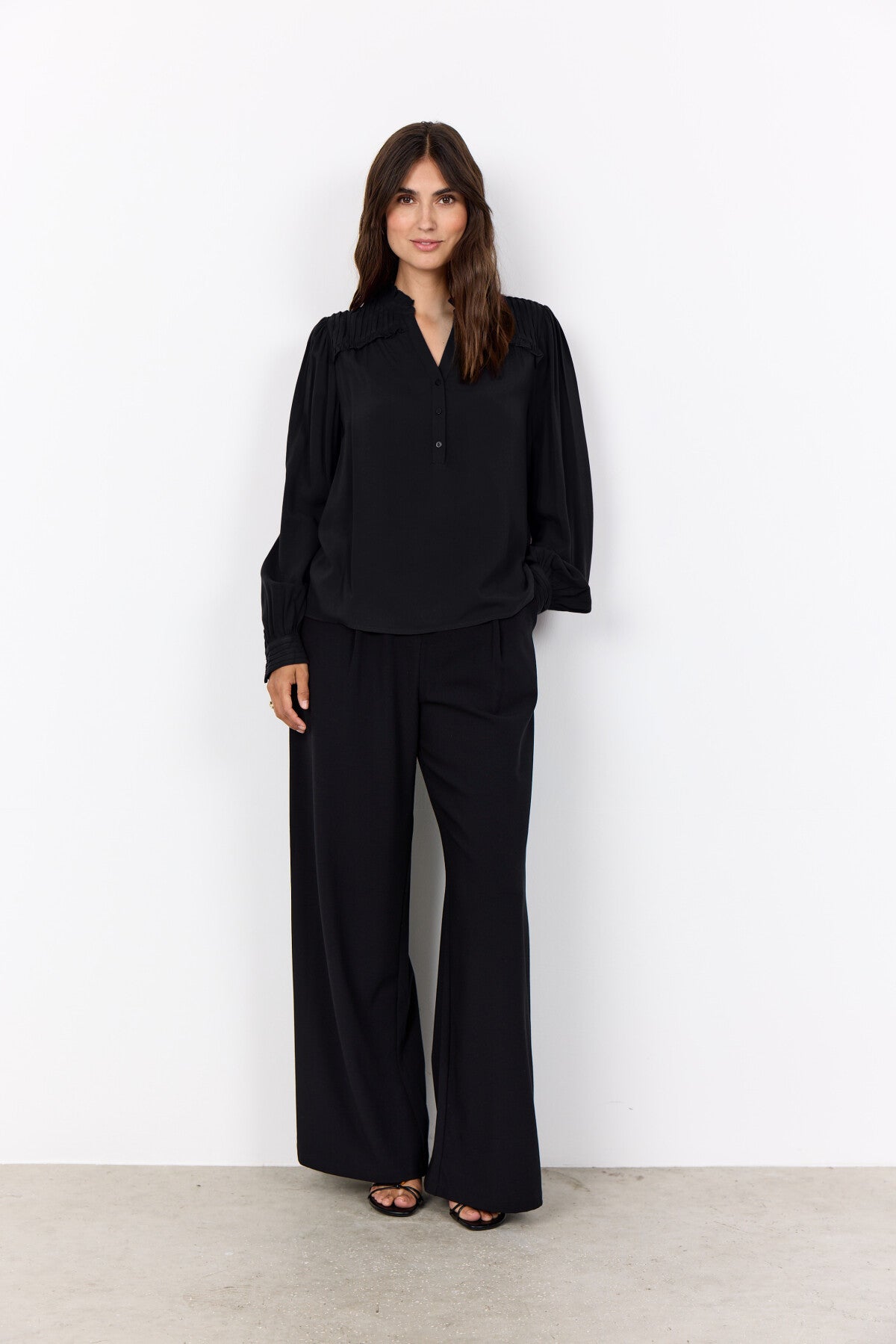 SC-RADIA 222 Bluse Schwarz