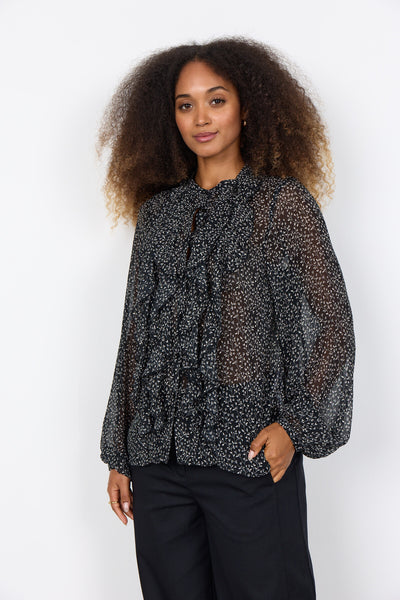 SC-BEBBIE 1 Hemd Schwarz