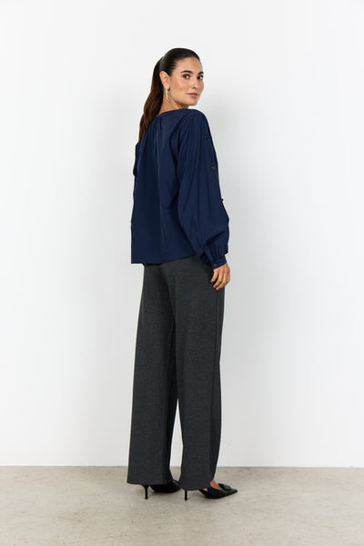 SC-NETTI 112 Bluse Dunkelblau