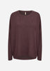 SC-BIARA 1 Bluse Dunkle Pflaume