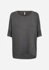 SC-BIARA 96 Bluse Dunkelgrau