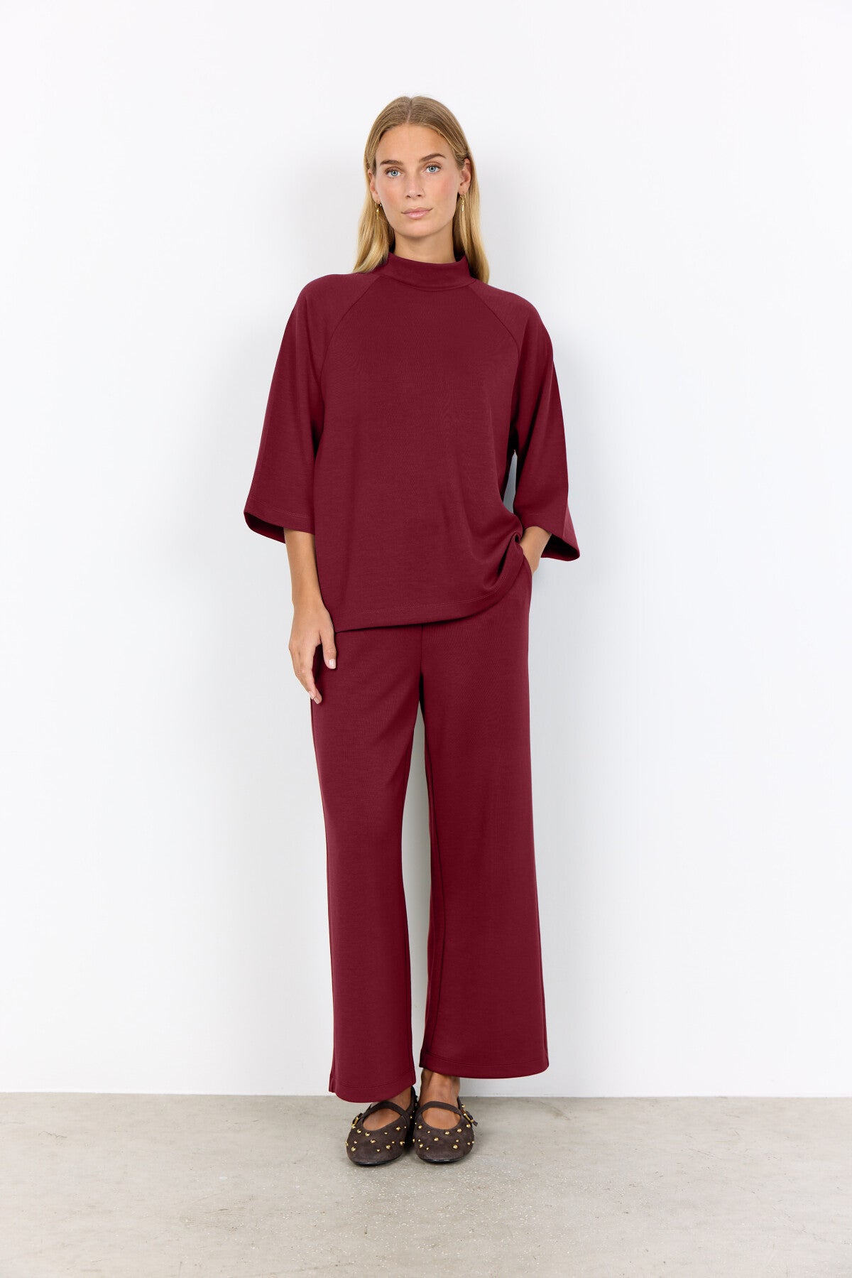 SC-BANU 261 T-shirt Bordeaux