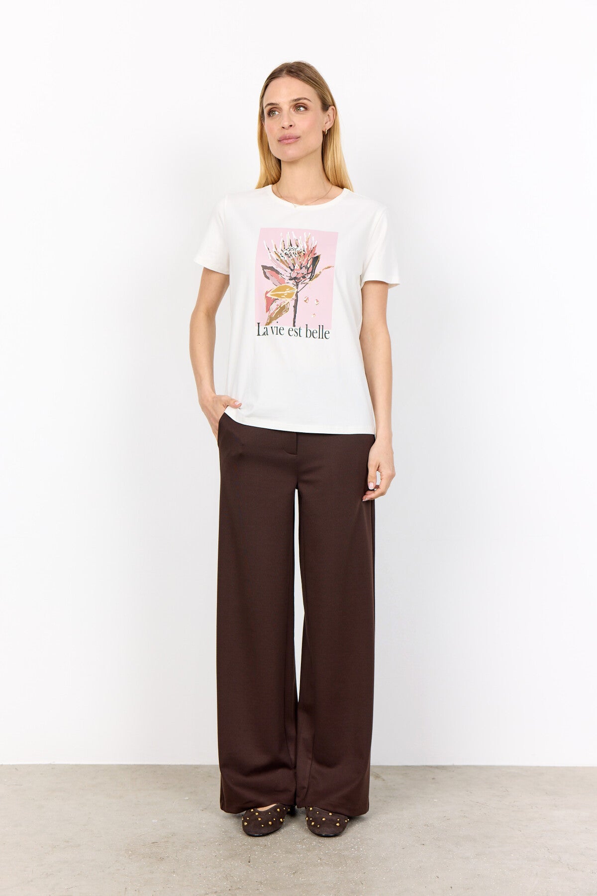 SC-RINA FP 9 T-shirt Wollweiß