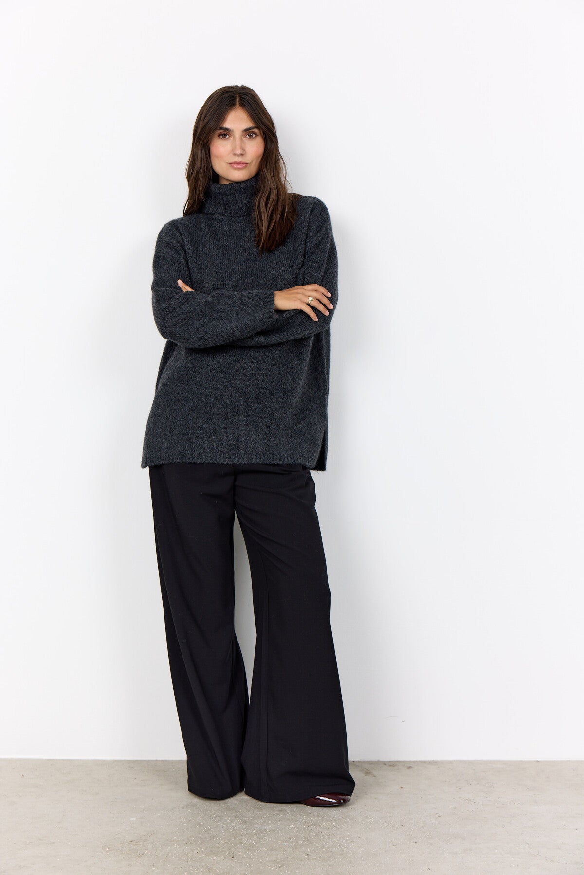 SC-GUNNA 6 Pullover Dunkelgrau