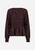 SC-JANICE 2 Bluse Dunkle Pflaume