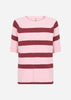 SC-KANITA STRIPE 19 Pullover Hellrosa