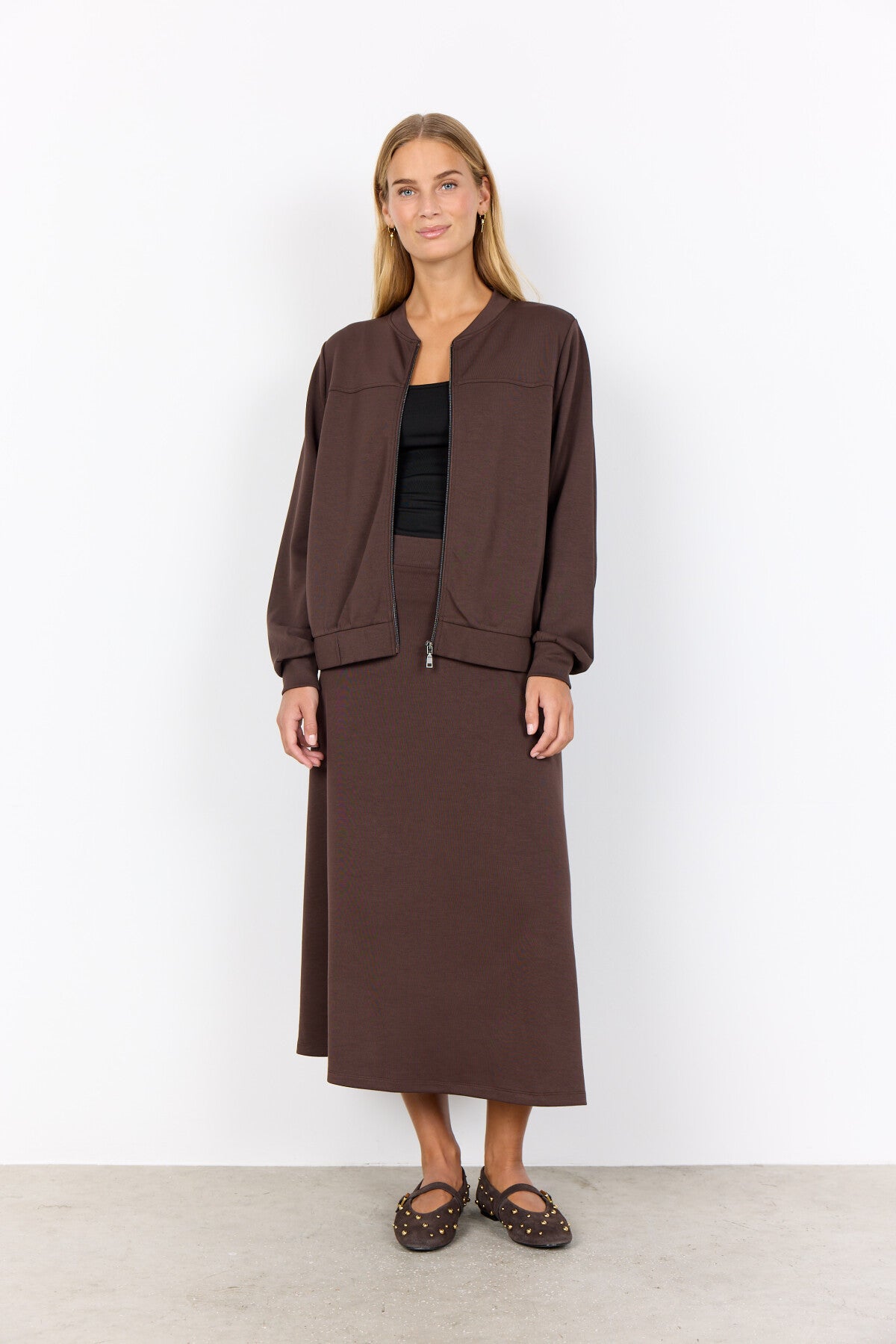 SC-BANU 260 Sweatshirt Dunkelbraun