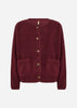 SC-ONYX 2 Cardigan Dunkelrot