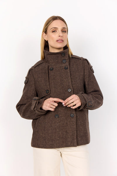 SC-SHAKIRA 1 Jacke Dunkelbraun