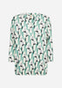 SC-FELICITY AOP 534 Bluse Grün